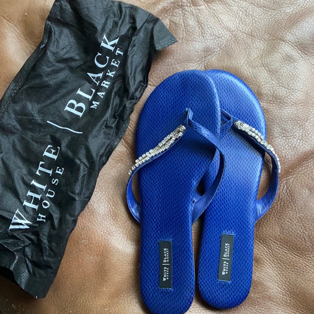 Rhinestone/beaded sandals!